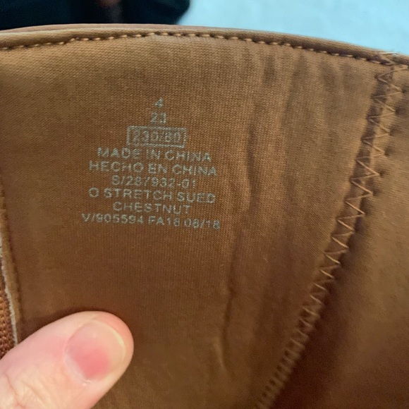 Girls brown riding boots - Picture 4 of 5